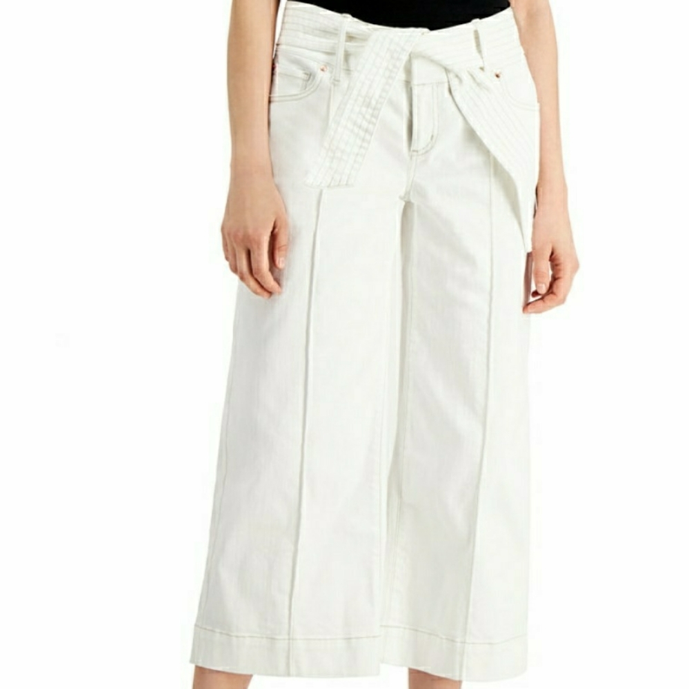 COPY - COPY - Inc Tie-Waist Culotte Pants size 4R